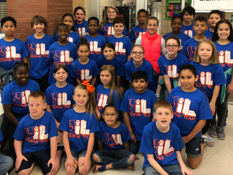 Students at a UIL competition